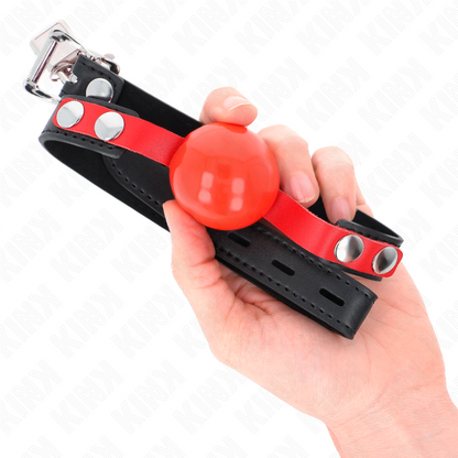 KINK - MYK TPE-BALL 4 CM KNEBLEM MODELL 4 60 x 2 CM JUSTERBAR 37-52 CM