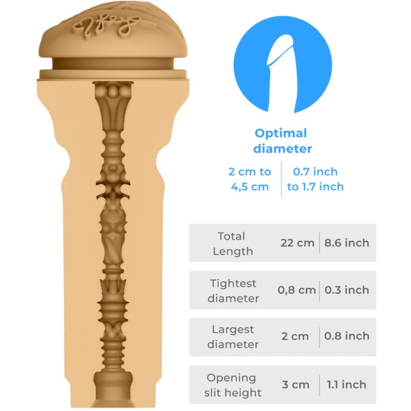 KIIROO - FØL REYA SUNSHINE STROKER KIIROO STARS-KOLLEKSJONEN