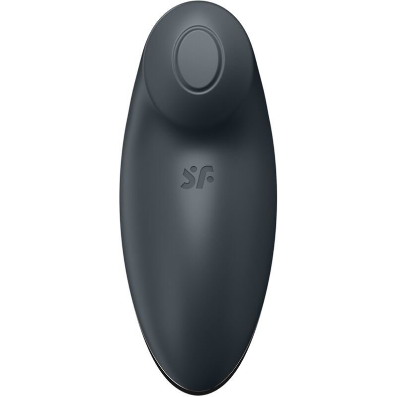 SATISFYER - TAP &amp; CLIMAX 2 VIBRATOR &amp; STIMULATOR GRÅ
