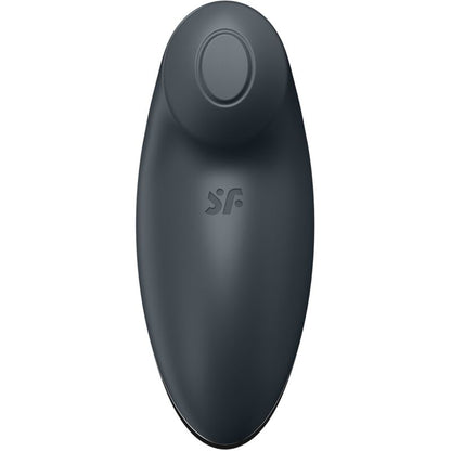 SATISFYER - TAP &amp; CLIMAX 2 VIBRATOR &amp; STIMULATOR GRÅ