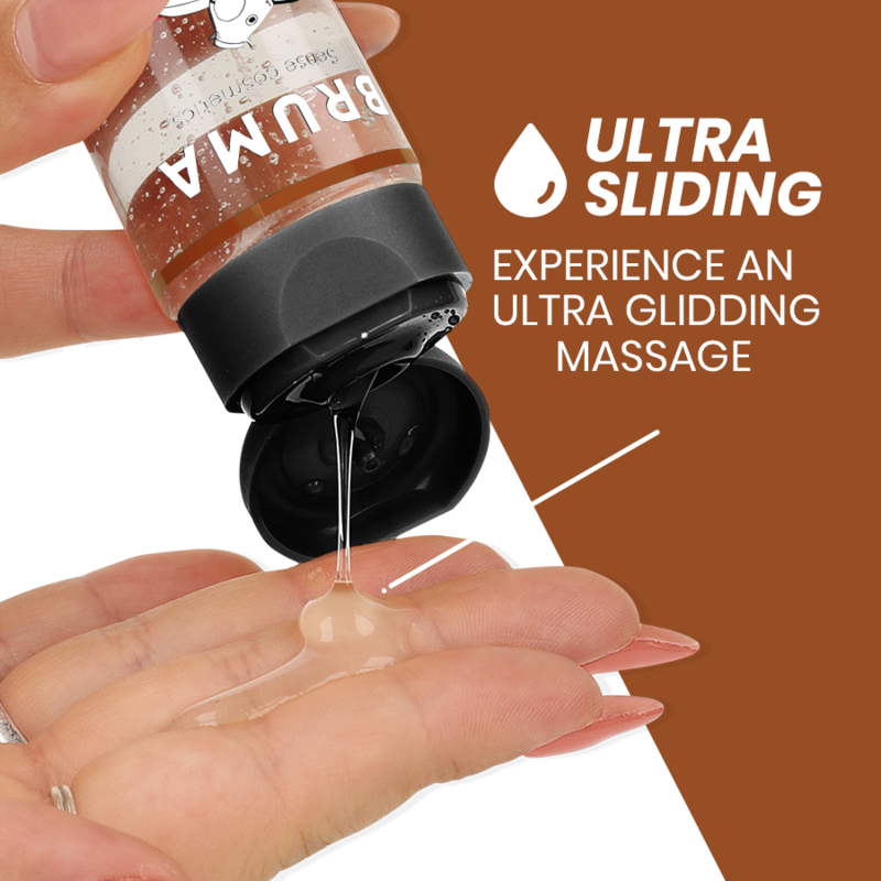 BRUMA - PREMIUM MASSASJE VARM OLJE CUPCAKE 3 I 1 - 100 ML