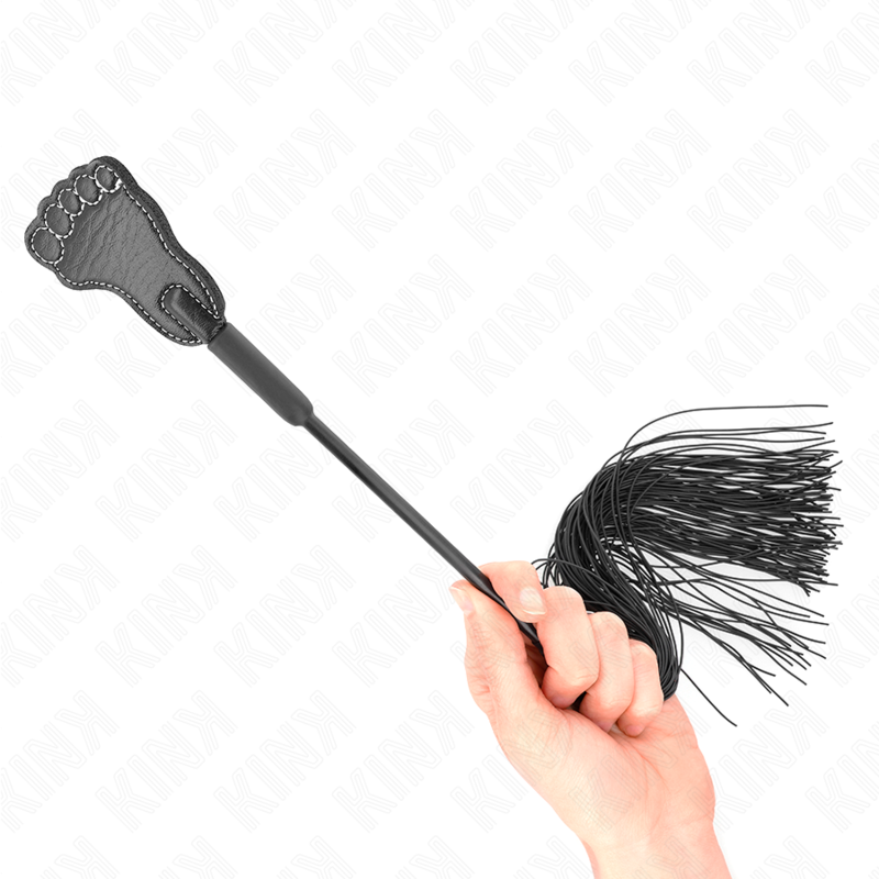 KINK - FOTFORMET PADDLE MED DUSKPISK 31 CM