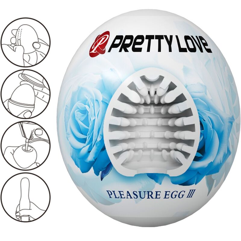 PRETTY LOVE - MANNLIG MATURBATOR EGGEHVITE