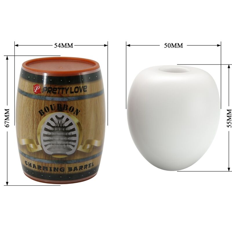 PRETTY LOVE - MANNLIG MATURBATOR EGGEHVITE MODELL 2