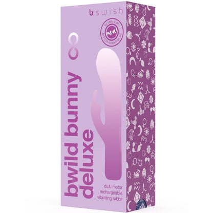 B SWISH - BWILD BUNNY INFINITE DELUXE VIBRATOR KANIN 10 VIBRASJONER LILLA