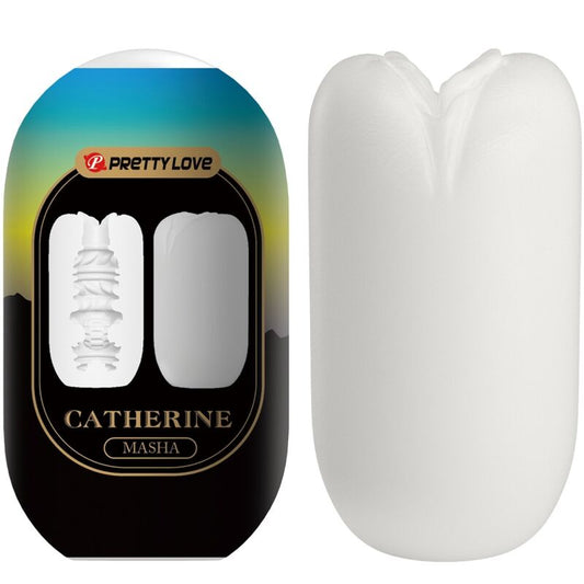 PRETTY LOVE - MASHA MANNLIG MAsturbator HVIT