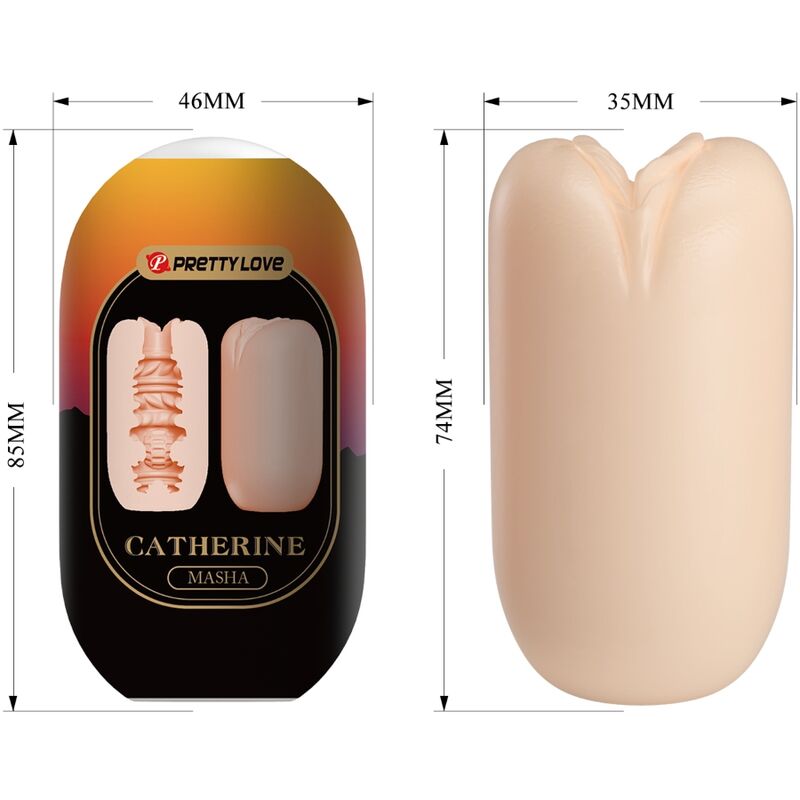 PEN KJÆRLIGHET - MASHA MANNLIG MATURBATOR FLESH