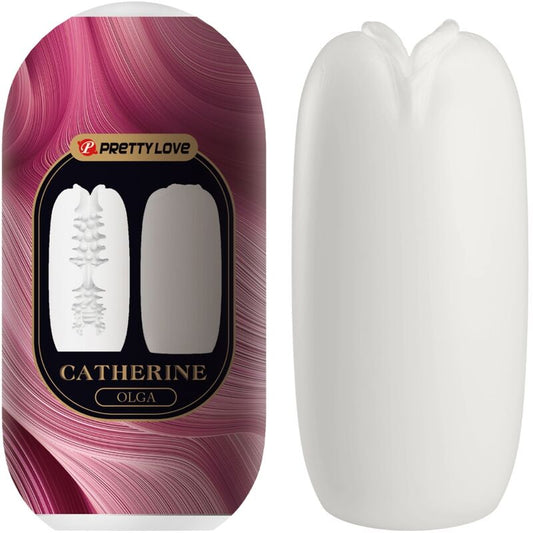 PRETTY LOVE - OLGA MANNLIG MAsturbator HVIT