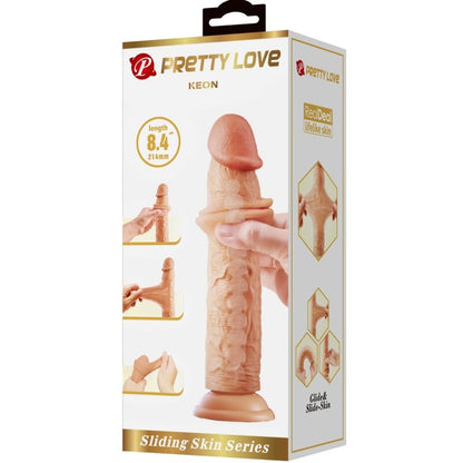 PRETTY LOVE - KEON REALISTISK DILDO 21 CM FLESH