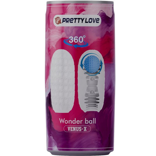 PRETTY LOVE - VENUS X MANLEG MATURBATOR MODELL 3 HVIT
