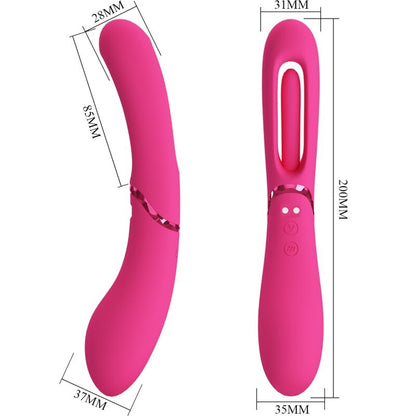 ROMANCE - LEXIE G-PUNKTSVIBRATOR 7 VIBRASJONER ROSA