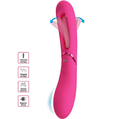 ROMANCE - LEXIE G-PUNKTSVIBRATOR 7 VIBRASJONER ROSA