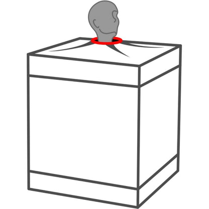 HEMMELIG KUPOL - KINK KLUBB CABINA BUKKAKE SVART &amp; RØD