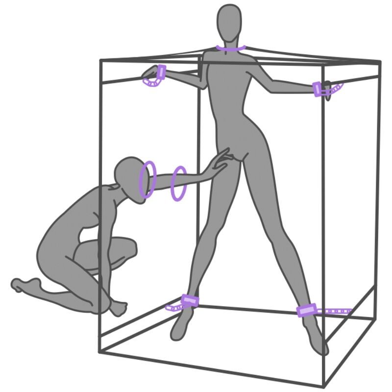 HEMMELIG KUPPE - KINK CLUB HYTTE SKANDALE LILLA