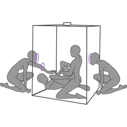 HEMMELIG KUPPE - KINK CLUB HYTTE SKANDALE LILLA