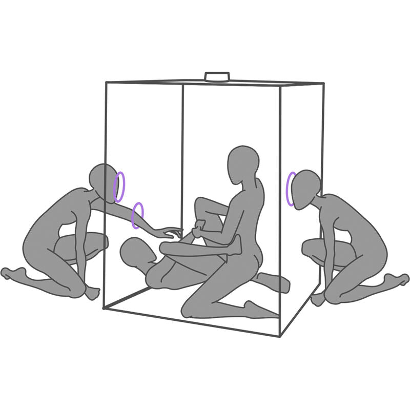 HEMMELIG KUPPE - KINK CLUB HYTTE SKANDALE LILLA