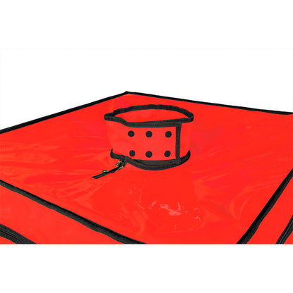 HEMMELIG KUPOL - KINK KLUBB CABINA BUKKAKE SVART &amp; RØD