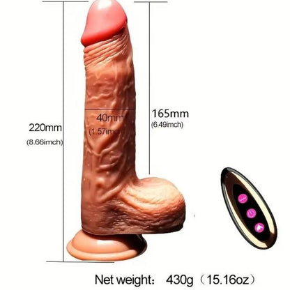 ARMONY - OPPLADBAR VIBRERENDE REALISTISK DILDO