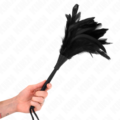 KINK - BLACK MAIDS HORNFORMET KYLLINGFJÆR 36 CM