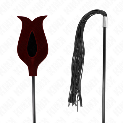 KINK - ROSEFORMET SILIKON TUSKPISK 45 CM