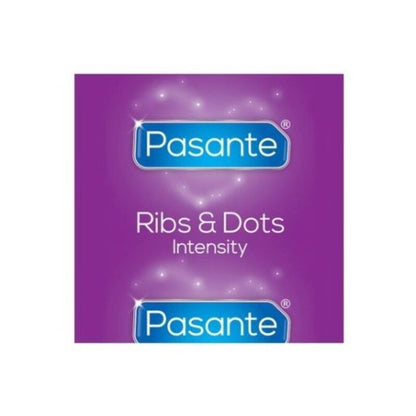 PASANTE - RIBS & DOTS INTENSITY CONDOMS 144 UNITS