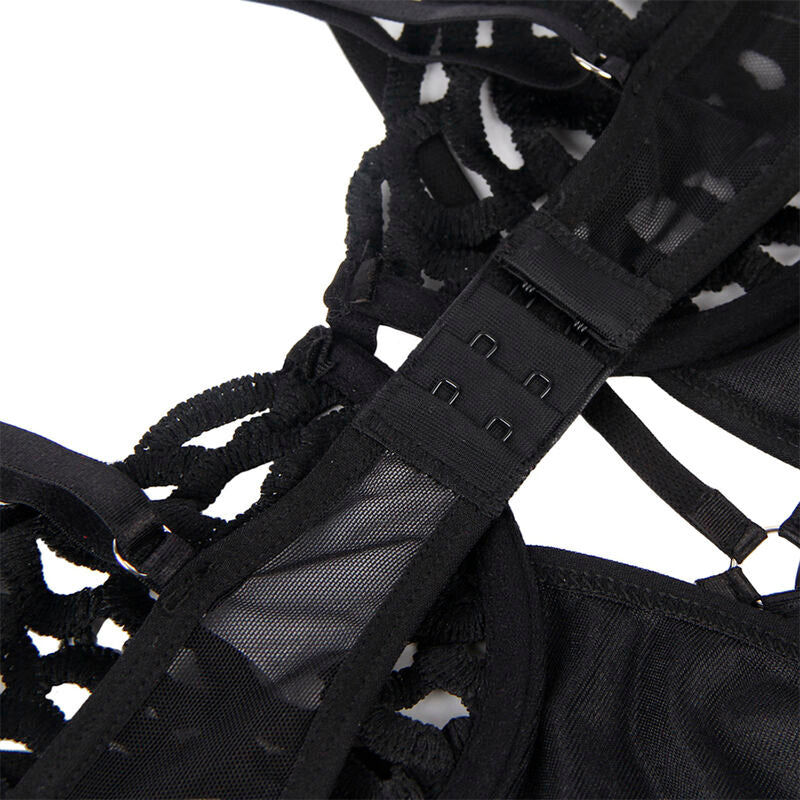 SUBBLIME - 954055 SEXY BLONDEDRAK SVART S/M