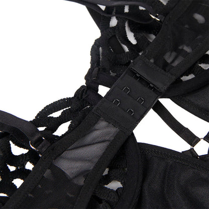 SUBBLIME - 954055 SEXY BLONDEDRAK SVART S/M