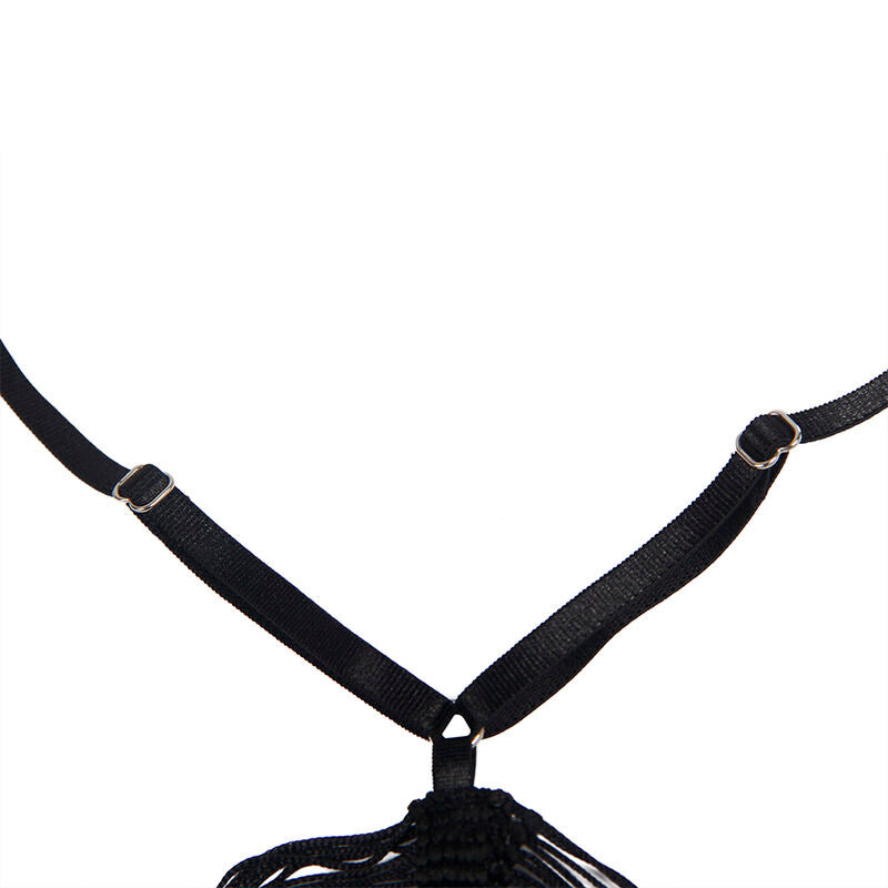 SUBBLIME - 954239 STROPPEKJOLE + THONG SVART L/XL