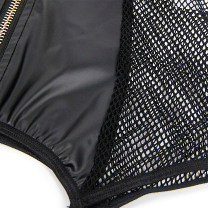 SUBBLIME - 954451 SEXY NETTKJOLE I SKINN SVART L/XL