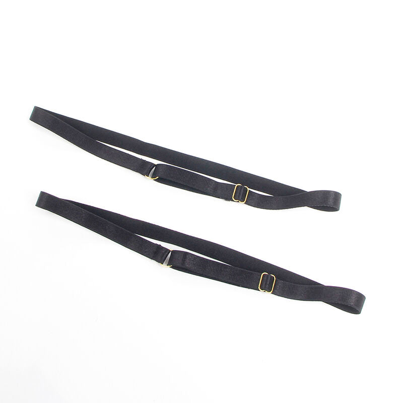 SUBBLIME - 954451 SEXY NETTKJOLE I SKINN SVART L/XL