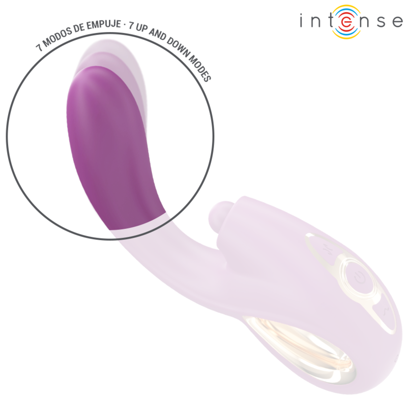 INTENS - LALI MULTIFUNKSJON G-PUNKTSVIBRATOR TAPPING &amp; THRUST &amp; VIBRATION LILLA