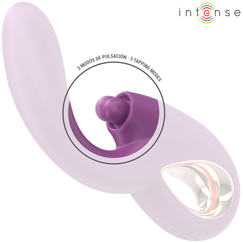 INTENS - LALI MULTIFUNKSJON G-PUNKTSVIBRATOR TAPPING &amp; THRUST &amp; VIBRATION LILLA