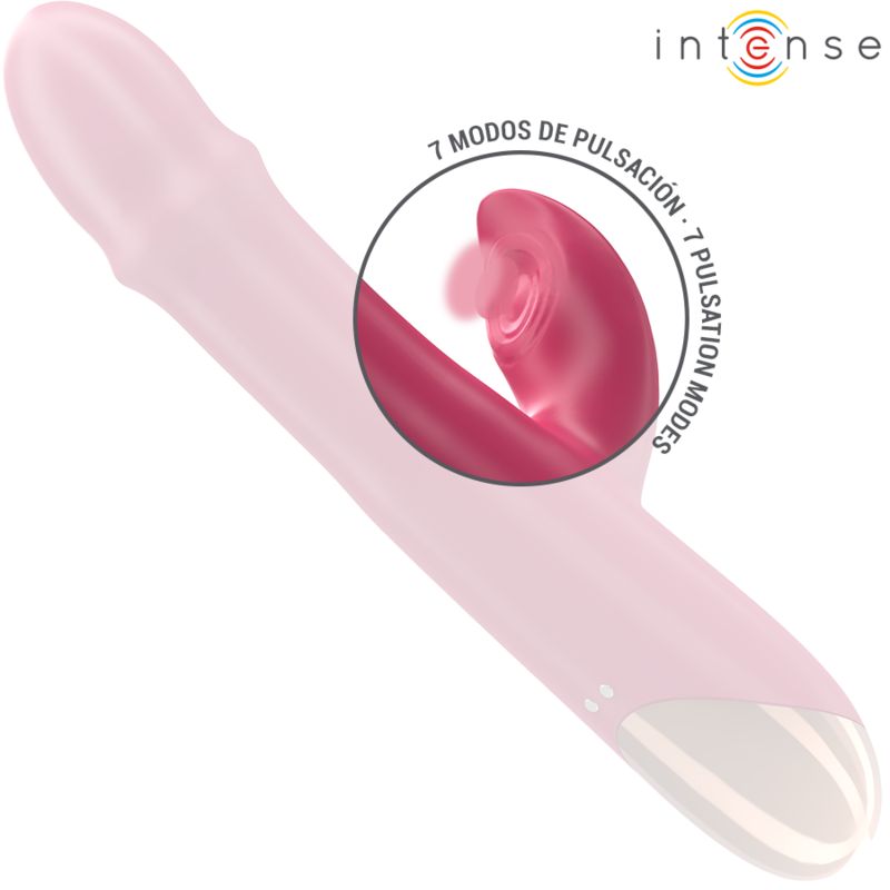 INTENSE - CHLOE MULTIFUNKSJONSVIBRATOR 3-I-1 RØD