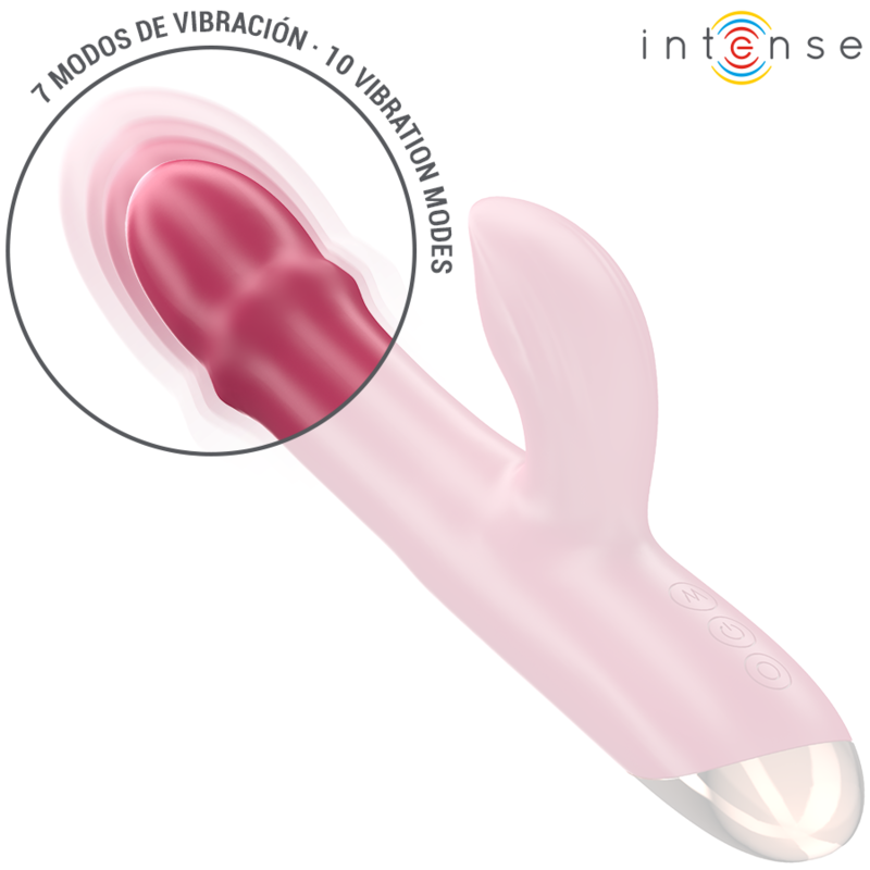 INTENSE - CHLOE MULTIFUNKSJONSVIBRATOR 3-I-1 RØD