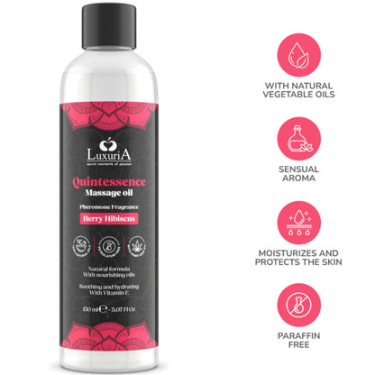 INTIMATELINE LUXURIA - MASSASJEOLJE BÆR 150 ML