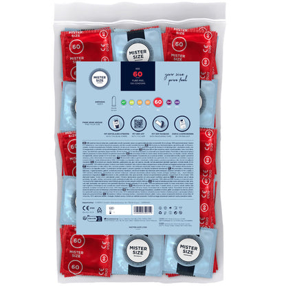 MISTER SIZE - KONDOMSTØRRELSE XL 60 MM (100 ENHETER)