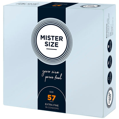 MISTER SIZE - KONDOMSTØRRELSE L 57 MM (36 ENHETER)