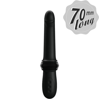 PRETTY LOVE - PAZUZU VIBRATOR 3 TRYKKMODI SVART