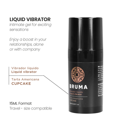 BRUMA - LIQUID VIBRATOR ULTRA SLIDING CUPCAKE 15 ML