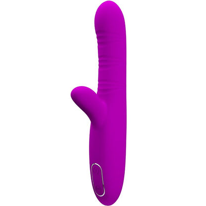 PRETTY LOVE - ANGELIQUE MULTIFUNKSJONSVIBRATOR + KLITORISSTIMULATOR LILLA