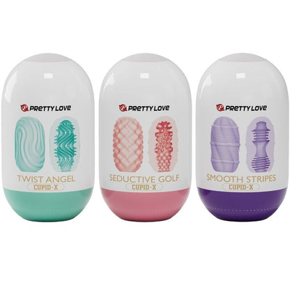 PRETTY LOVE - CUPID X 18 MANNLIGE MAsturbatorene FORSKJELLIGE TEKSTURER