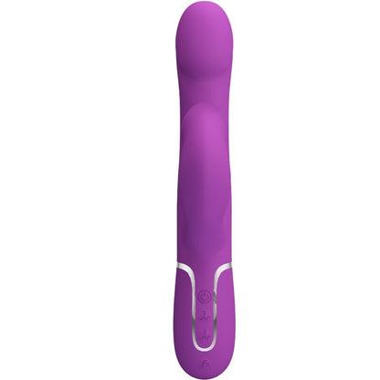 PRETTY LOVE - 4 IN 1 MULTIFUNCTION VIBRATOR & STIMULATOR PURPLE