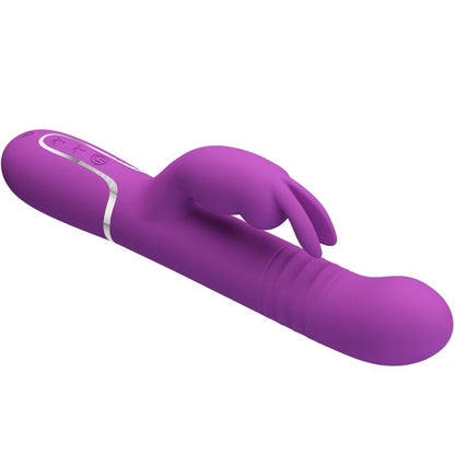 PRETTY LOVE - COALE 4-I-1 MULTIFUNKSJONSKANINVIBRATOR LILLA