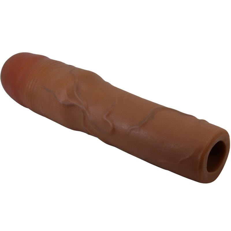 PRETTY LOVE - KYLIAN PENIS SLEEVE MED 7,6 CM FORLENGELSE MULATTO