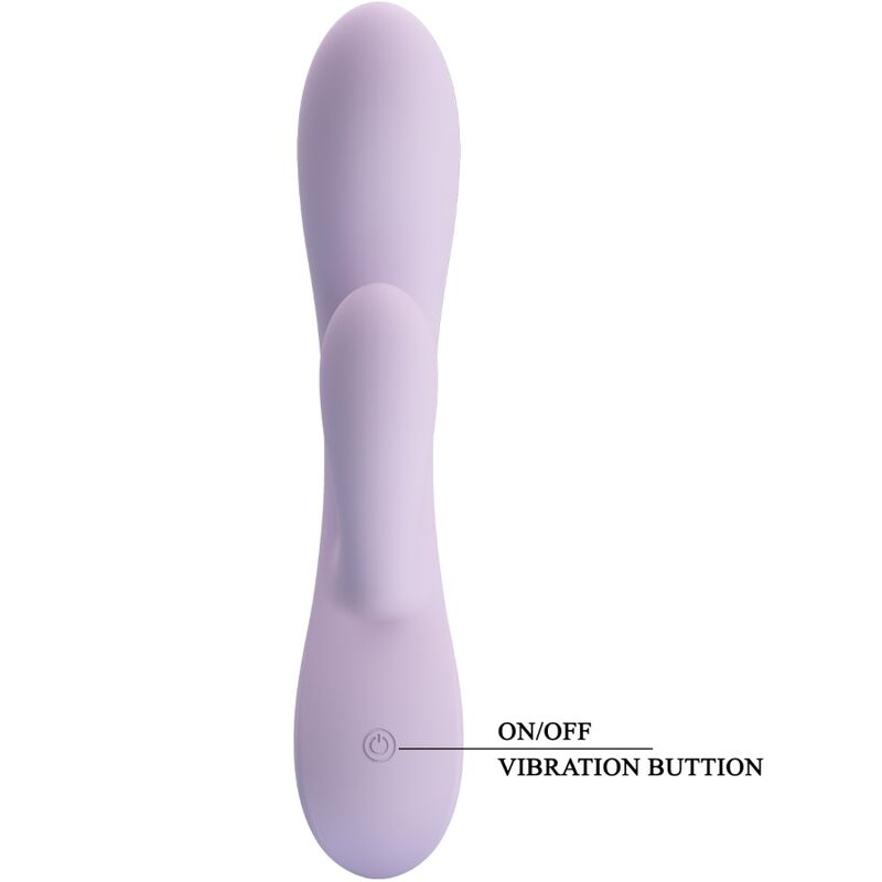 PRETTY LOVE - ROSOLYN KANINVIBRATOR 10 VIBRASJONER LILLA