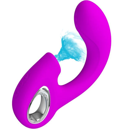 PRETTY LOVE - SIBEL SIBEL G-PUNKTSVIBRATOR + KLITORISSTIMULATOR 10 VIBRASJONER LILLA