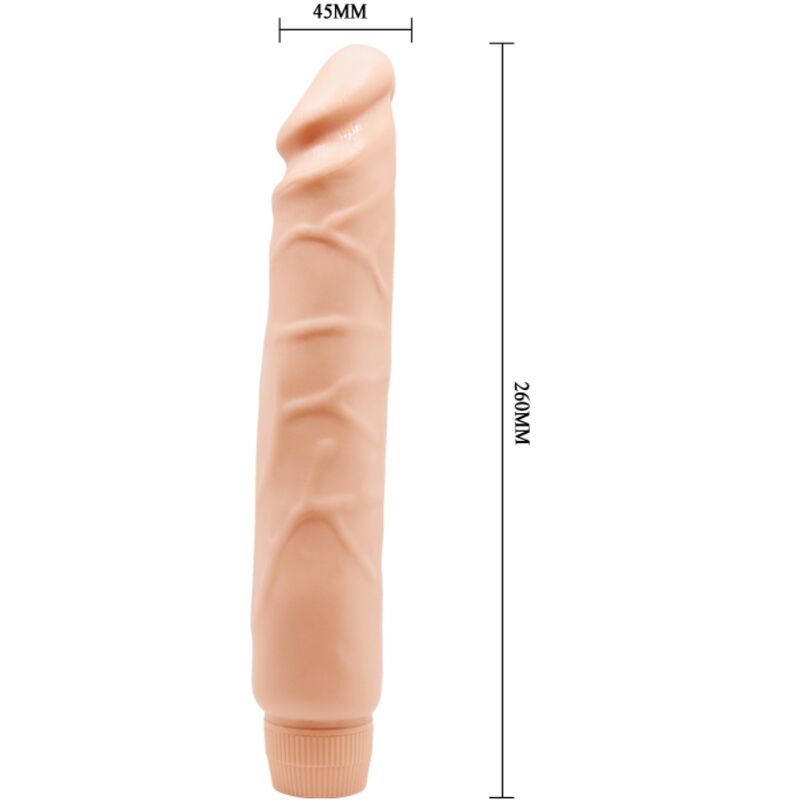 BAILE - JACK REALISTISK VIBRATOR 26 CM FLESH