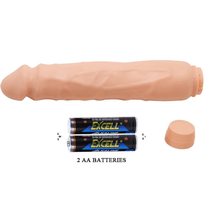 BAILE - JACK REALISTISK VIBRATOR 26 CM FLESH