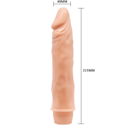 BAILE - DVERG REALISTISK VIBRATOR 21 CM KJØTT