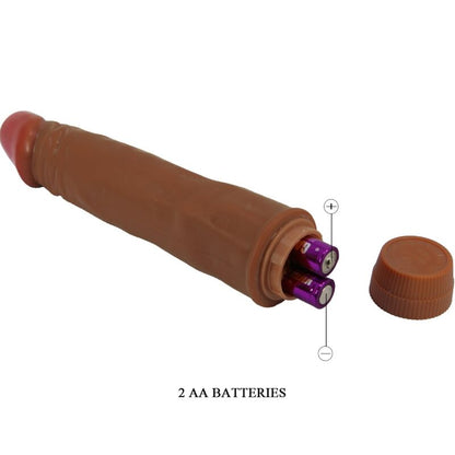 BAILE - DVERG REALISTISK VIBRATOR 21 CM MULATTO